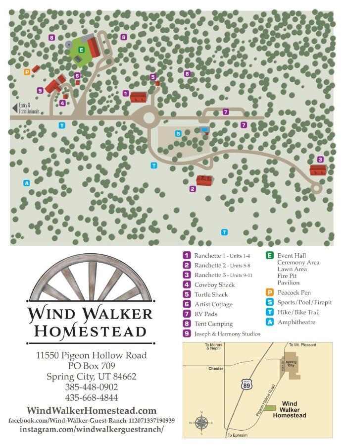 Hacienda Roja - The Cedars #7 At Wind Walker Homestead Spring City Esterno foto